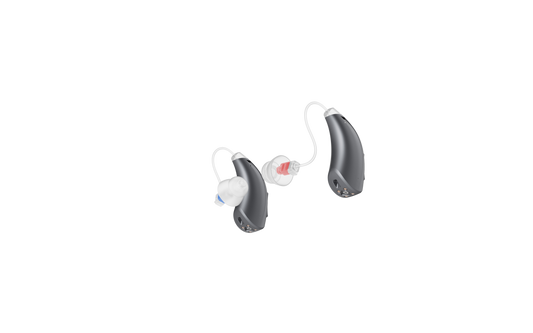 EPIK DW3F BTE Rechargeable RIC Hearing Aid. Advance Features Support Superior Sound, Blue Tooth Enabled Music & Phone. Noise Cancellation, 4 Adaptive Environment Modes. APP Control to Personalize Sound Program,  Anti-bacterial Quick Charge Power Bank case